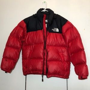 North Face Puffer Jacket 2 toned